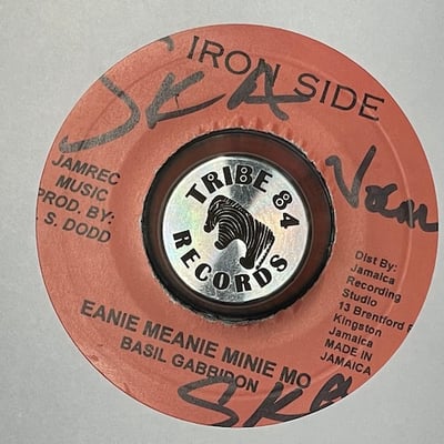 Big Willie, Basil Gabbidon - College Rock / Eanie Meanie Minie Mo picture 2