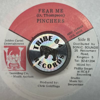 Terry Ganzie, Pinchers - African King / Fear Me picture 2