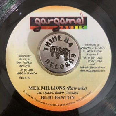 Buju Banton - Mek Millions picture 2