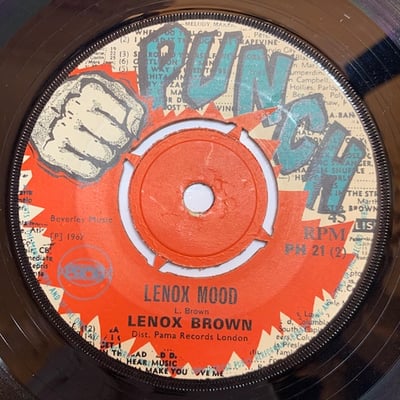 The Upsetters, Lennox Brown - Clint Eastwood /  Lenox Mood picture 2