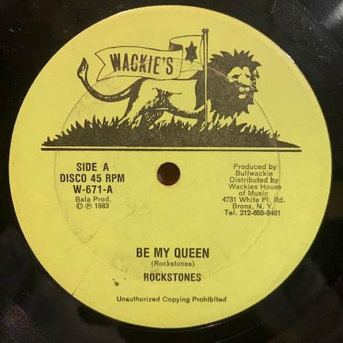 Rockstones – Be My Queen / Don't Make Me Cry