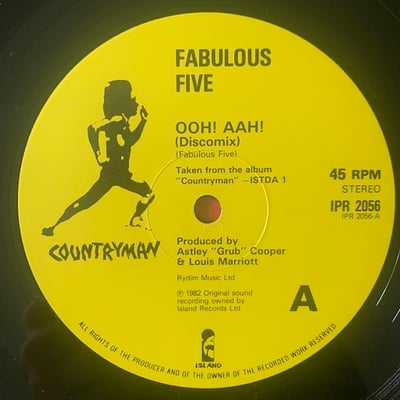 Fabulous Five Inc., Lee Perry - Ooh! Aah! / Dreadlocks In Moonlight picture 3