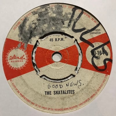 Owen & Leon Silvera, The Skatalites - The Fits Is On Me / Good News picture 2