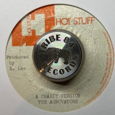Johnny Clarke, King Tubby, The Aggrovators - Rock With Me Baby / A Crabit Version picture 2