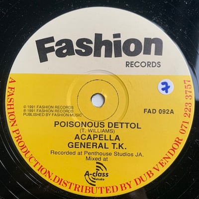 General T.K. - Poisonous Dettol picture 3