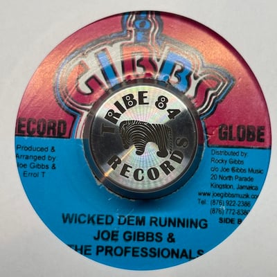 Trinity, Joe Gibbs & The Professionals - John Saw Them Coming / Wicked Dem Running picture 2