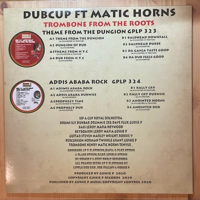 Dubcup, Matic Horns - Trombone From The Roots / Theme From The Dungion & Addis Ababa Rock picture 2