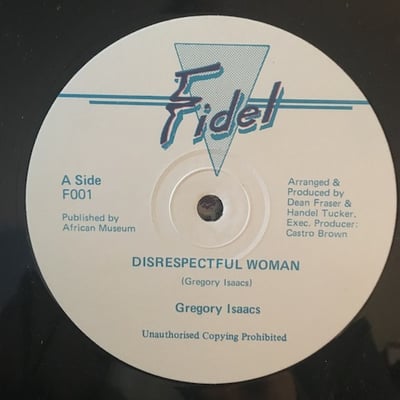 Gregory Isaacs - Disrespectful Woman / Can't Get Over Losing You (Extended Version) picture 2