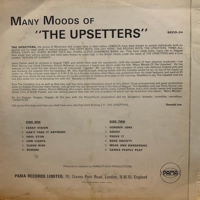 The Upsetters - Many Moods Of The Upsetters picture 2