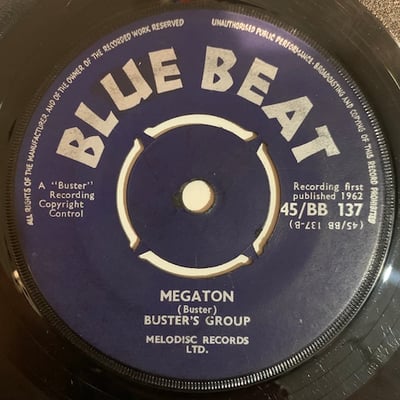 Eric "Monty" Morris, Buster's Group, Buster's Group - Miss Peggy's Grand Daughter / Megaton picture 2
