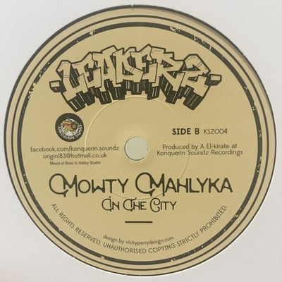 YT, Mowty Mahlyka - Optimistic / In The City picture 2