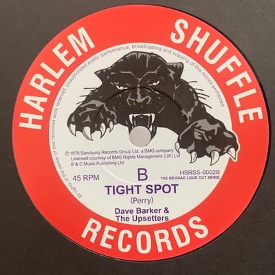 The Upsetters, Dave Barker, The Upsetters - Popcorn / Tight Spot picture 2