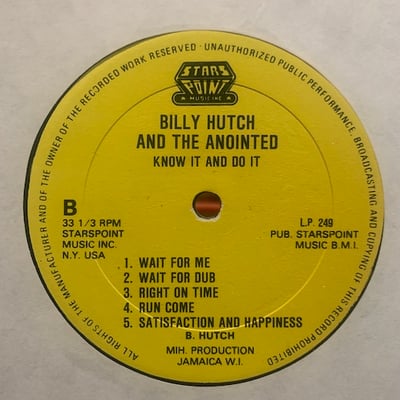 Bill Hutchinson, The Anointed - Know It And Do It picture 4