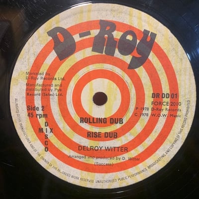 Paul & Delroy - Talk It Out Dub picture 2