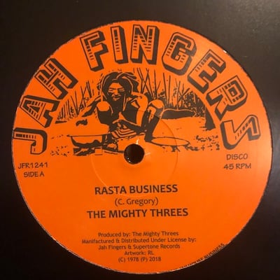 Mighty Threes - Rasta Business / Sata picture 2