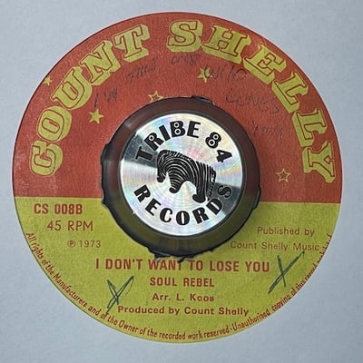 Errol Brown, Soul Rebels - Time Is My Love / I Don't Want To Lose You picture 2