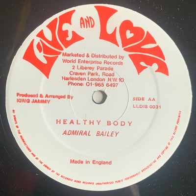 Admiral Bailey - Punanny / Healthy Body picture 2
