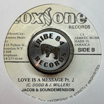 Jacob Miller - Love Is A Message picture 2