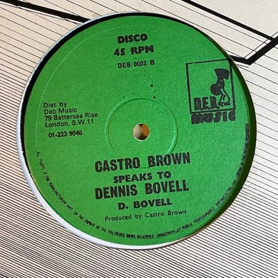 15 16 17, Dennis Bovell - Emotion / Castro Brown Speaks To Dennis Bovell picture 4