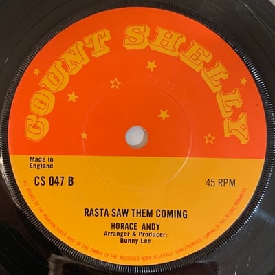 Delroy Wilson, Horace Andy - Dum Dum / Rasta Saw Them Coming picture 2
