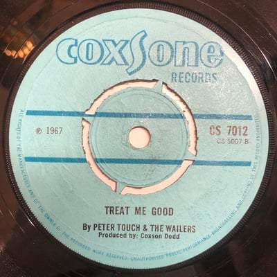 Peter Tosh, The Wailers - Dancing Time / Treat Me Good picture 2