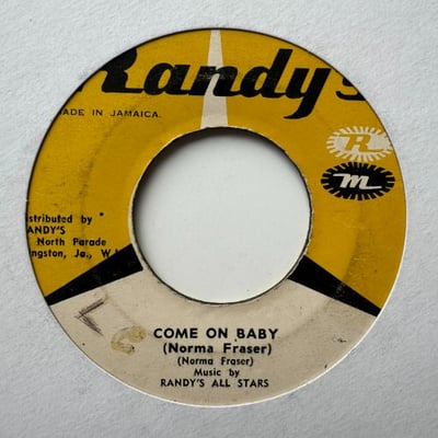 Lord Creator, Norma Fraser - We Will Be Lovers / Come On Baby picture 2