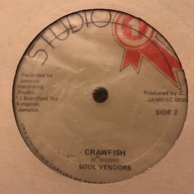 Johnny Osbourne, The Soul Vendors - Play Play Girl / Crawfish picture 2