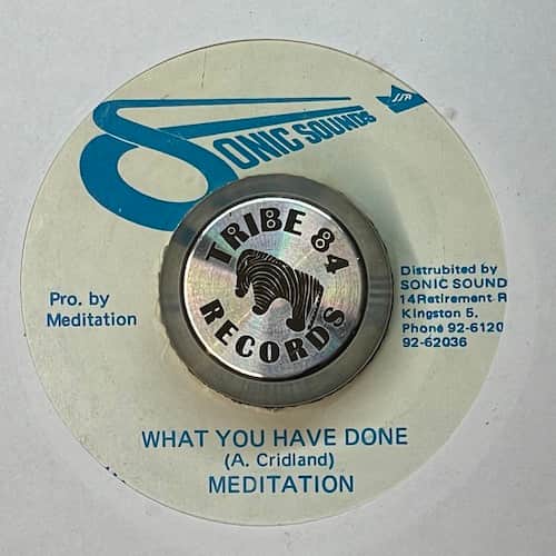 The Meditations – What You Have Done