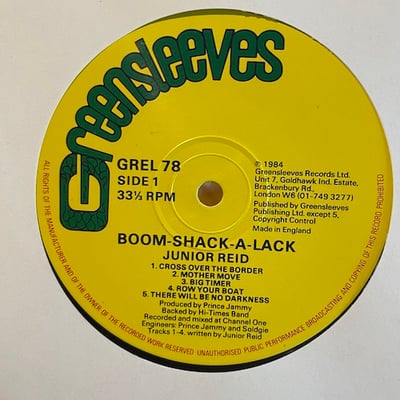 Junior Reid - Boom-Shack-A-Lack picture 3