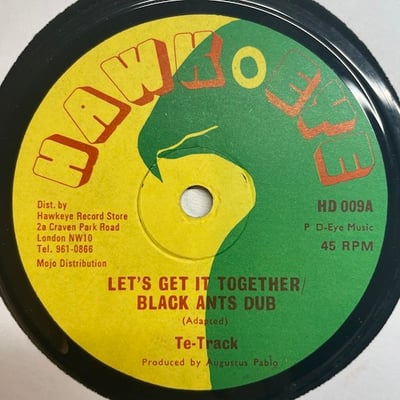 Jacob Miller, Tetrack - Each One Teach One / Let's Get It Together picture 2