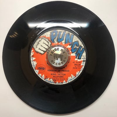 Victor Griffiths, King Victor Allstars - I'm Proud Of You / Version Of Proud picture 4