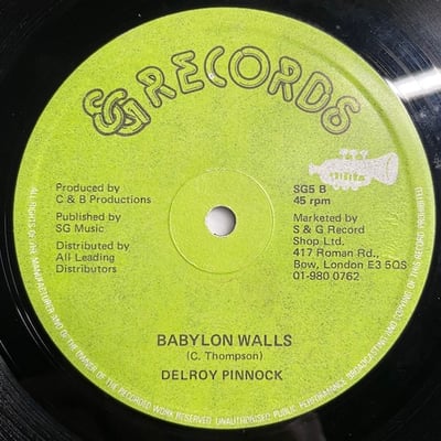 Delroy Pinnock, Dickey Dread, Mikey Ranks, Delroy Pinnock - I Want To Be // Babylon Walls picture 2