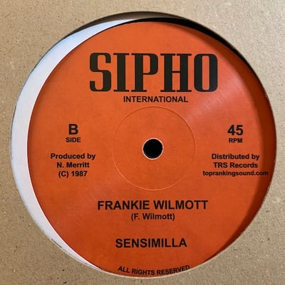 Andrew Tosh, Frankie Wilmott - Lick A Shot / Sensimilla picture 2