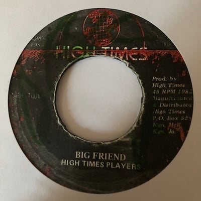 Joe Higgs, High Times Players - So It Go / Big Friend picture 2