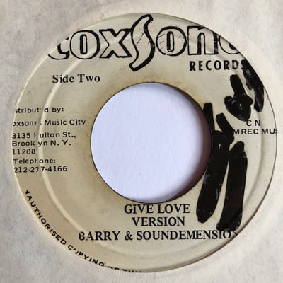 Barry Brown - Give Love picture 2
