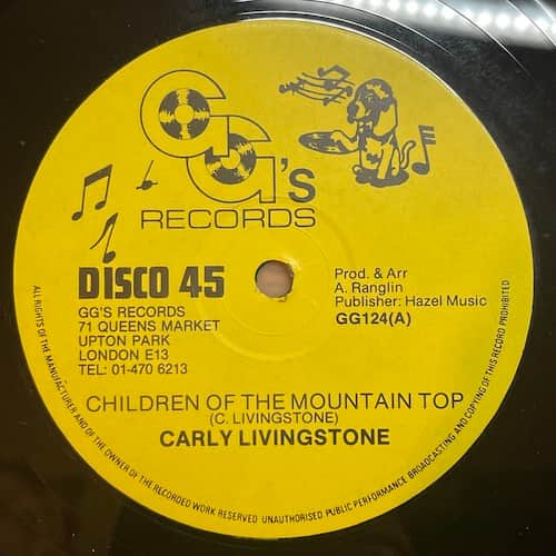 Carlton Livingston, Elpedo And The Sonics – Children Of The Mountain Top / Here Comes The Hurt Again