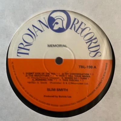 Slim Smith - Memorial picture 4