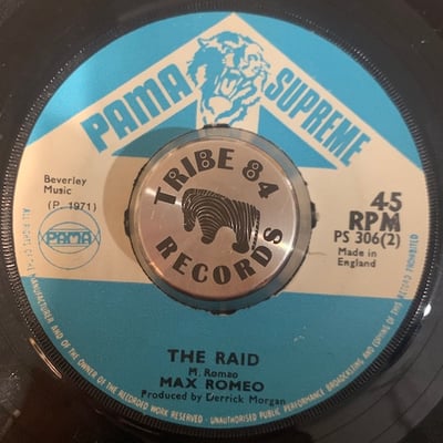 Max Romeo - Let The Power Fall / The Raid picture 2