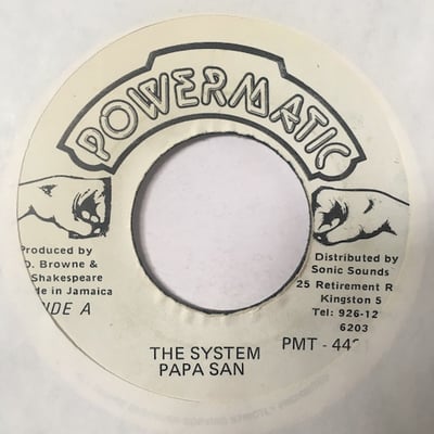 Papa San - The Systempicture