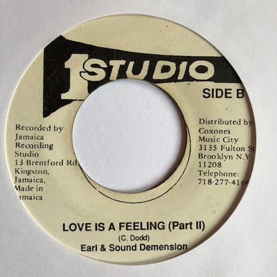 Earl Sixteen - Love Is A Feeling picture 2