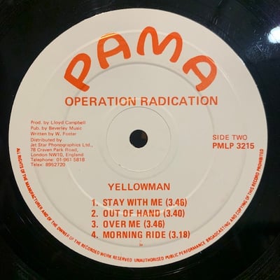 Yellowman - Operation Radication picture 4