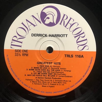 Derrick Harriott - Greatest Reggae Hits picture 4