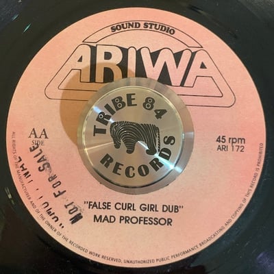Denis Nolan, Mad Professor - Living In The City / False Curl Girl Dub picture 2
