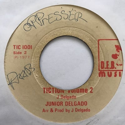 Junior Delgado - Tiction / Tiction Volume 2 picture 2
