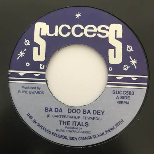 The Itals, I-Roy – Ba Da Doo Ba Dey / Tiger From Bengalie