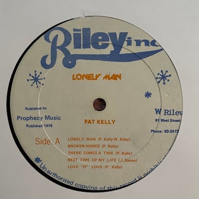 Pat Kelly - Lonely Man picture 4