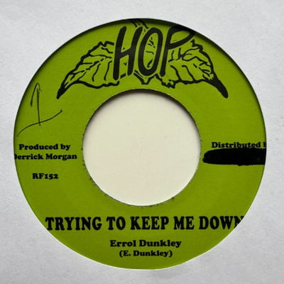 The Viceroys, Errol Dunkley - Send Request / Trying to Keep Me Down picture 2