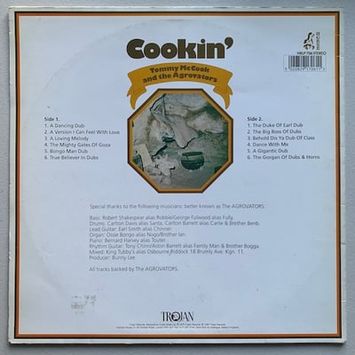 Tommy McCook, The Aggrovators - Cookin' picture 2
