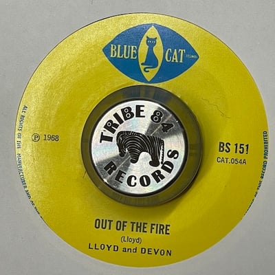 Lloyd & Devon - Can't Understand / Out Of The Fire picture 2