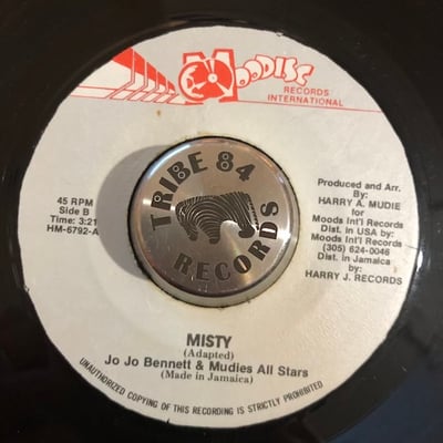 John Holt, Jo Jo Bennett, Mudies All Stars - Time Is The Master / Misty picture 2